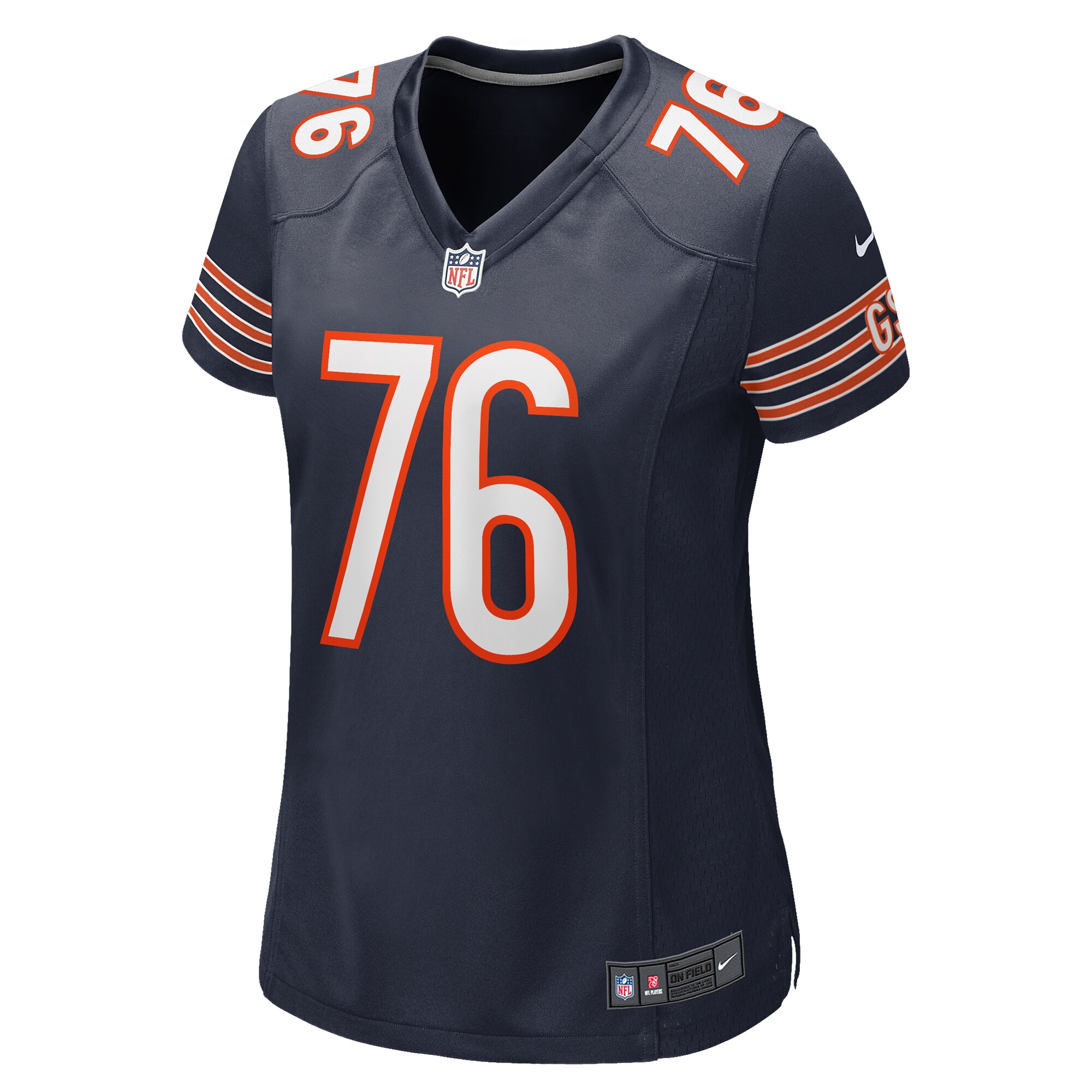 Steve McMichael Chicago Bears Women's Retired Player Game Jersey - Navy