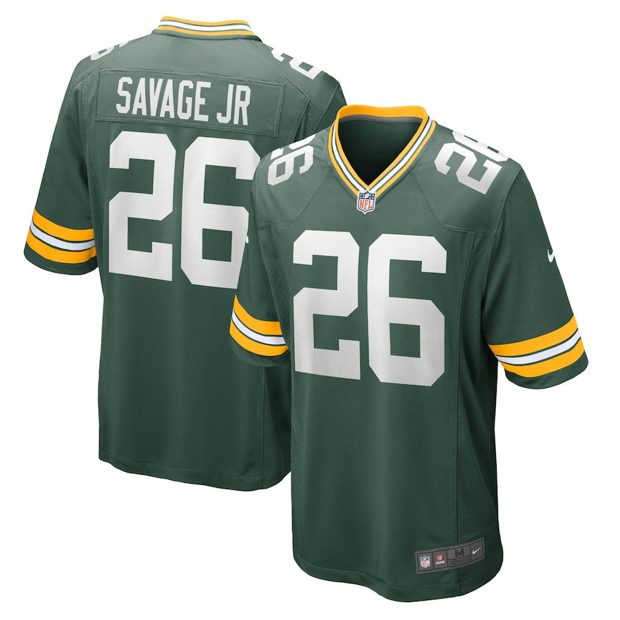Darnell Savage Jr. 26 Green Bay Packers Retired Men Game Jersey - Green