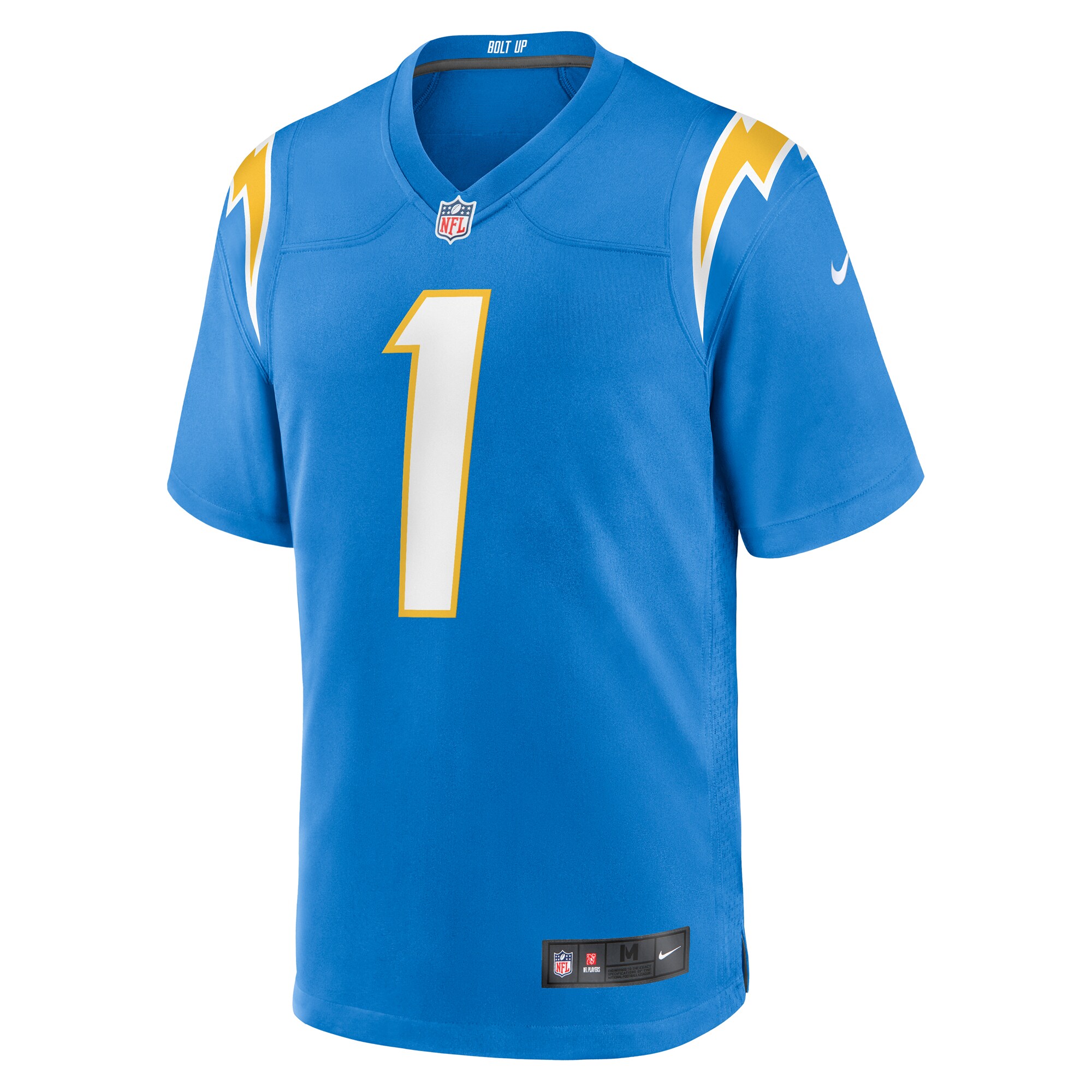 Quentin Johnston Los Angeles Chargers 2023 NFL Draft First Round Pick Game Player Jersey - Powder Blue