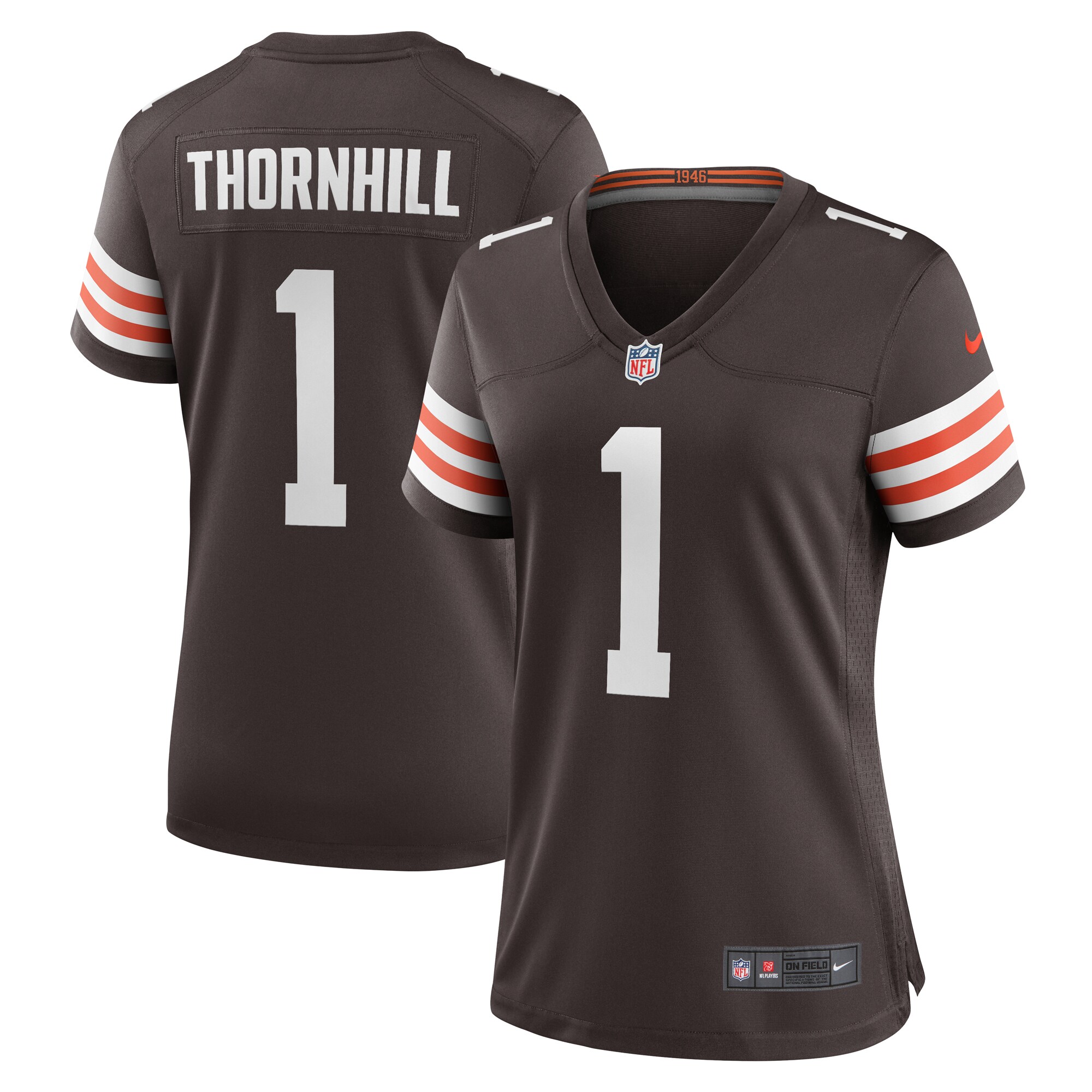 Juan Thornhill Cleveland Browns Women's Women's All Player Jersey - Brown