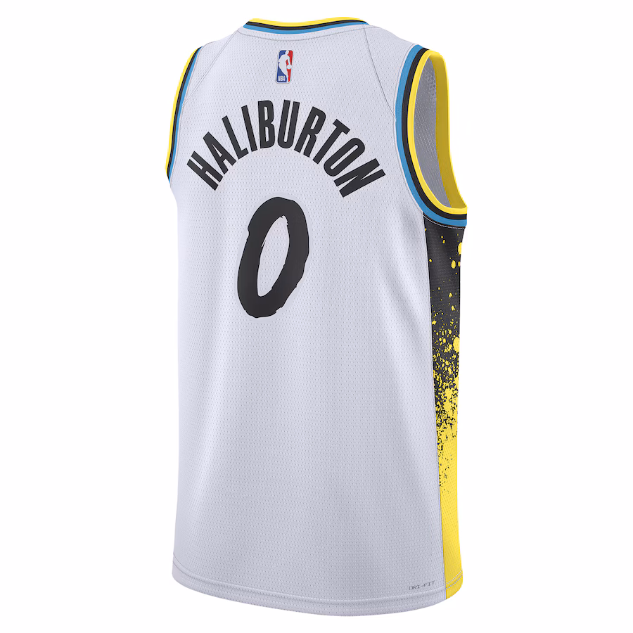 Tyrese Haliburton Indiana Pacers Nike Unisex 2024/25 Swingman Player Jersey - City Edition - White