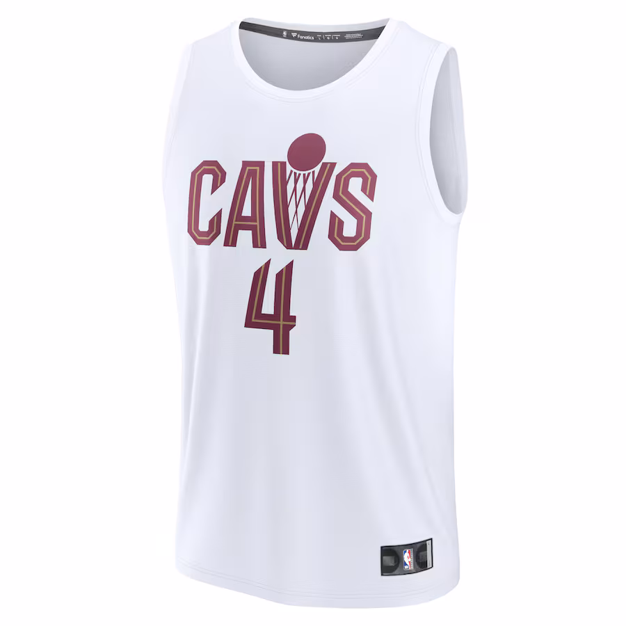 Evan Mobley Cleveland Cavaliers Fanatics Fast Break Replica Player Jersey - Association Edition - White