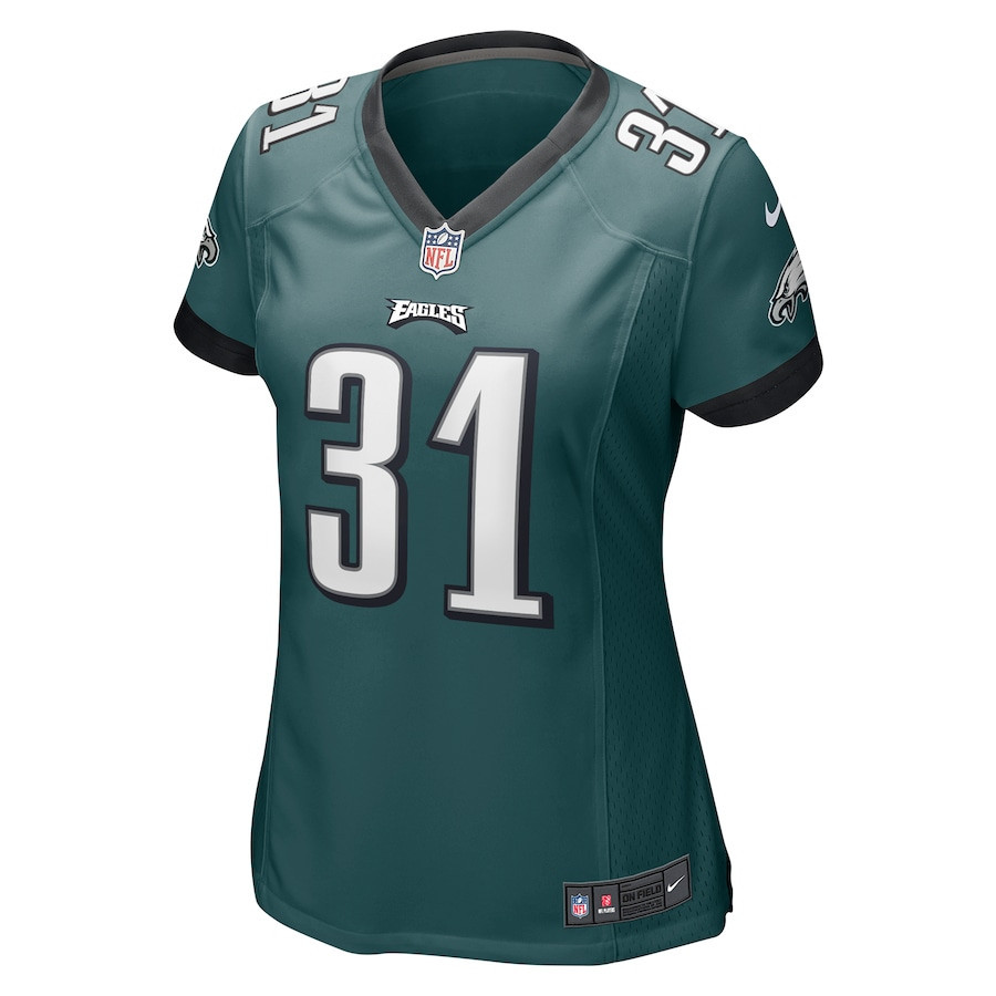 Kevin Byard III 31 Philadelphia Eagles Game Women Jersey - Midnight Green