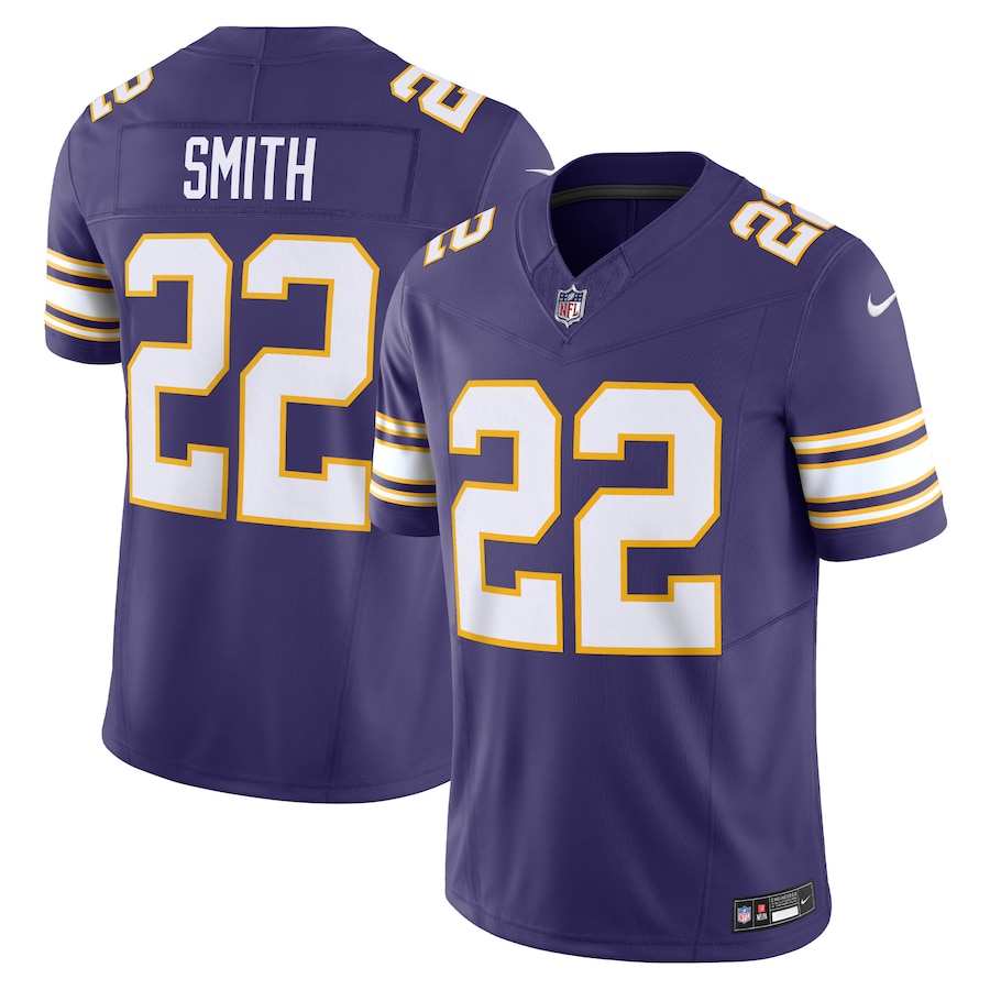 Mens Minnesota Vikings Harrison Smith Purple Vapor F.U.S.E. Limited Jersey