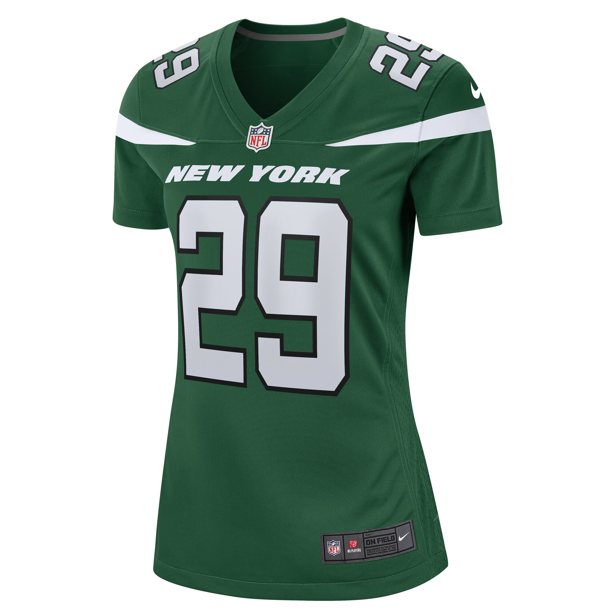 Jarrick Bernard Converse New York Jets Women's Game Jersey - Gotham Green
