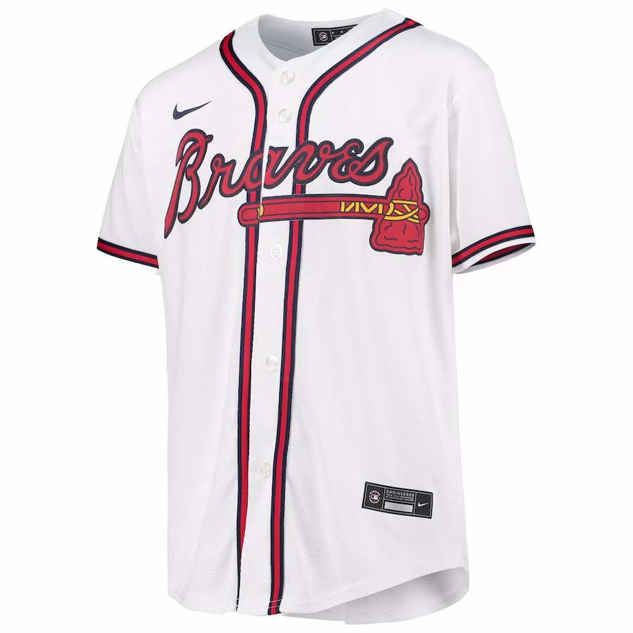 Women's Atlanta Braves Ozzie Albies Nike White Alternate Replica Player Jersey