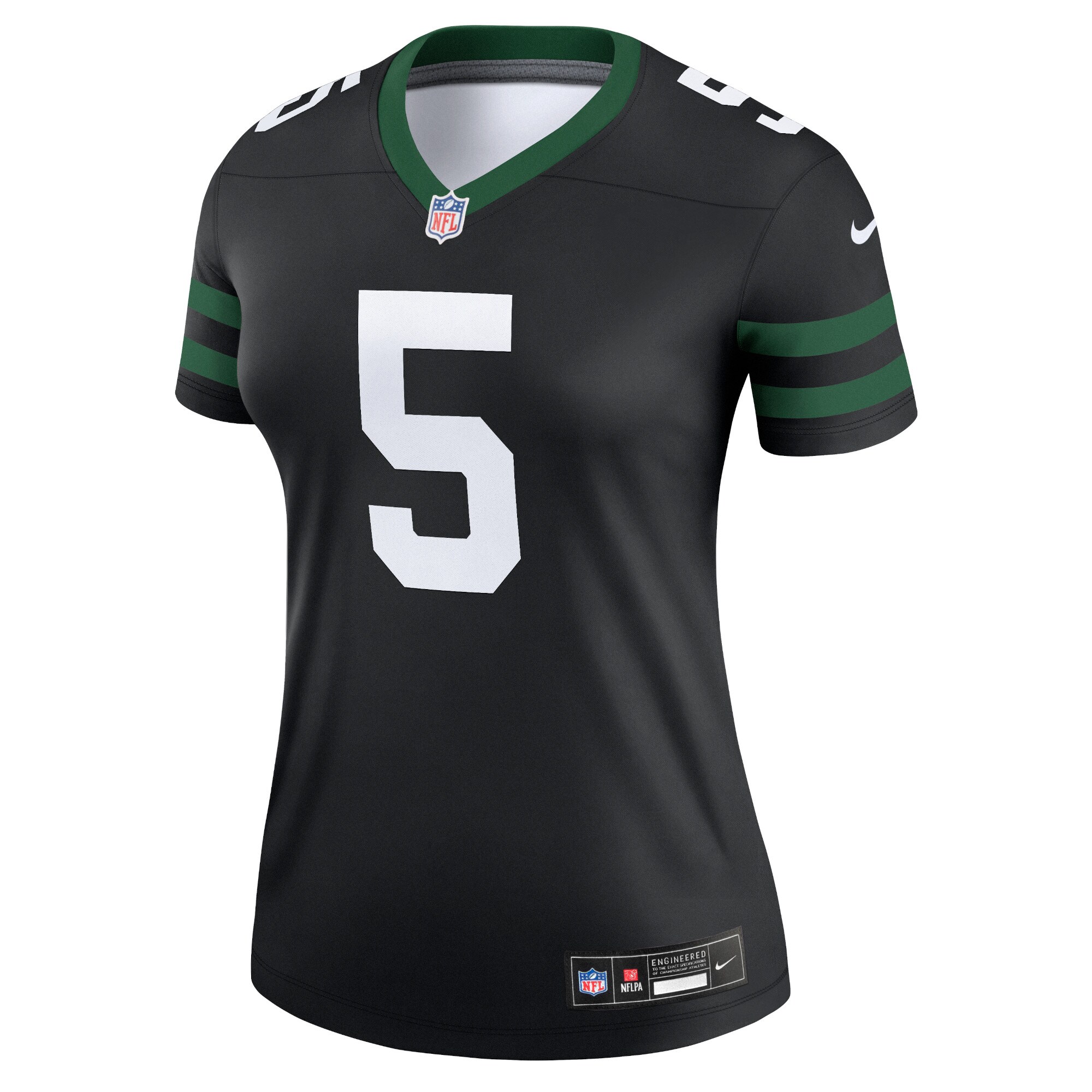 Garrett Wilson New York Jets Women's Alternate Legend Jersey - Legacy Black