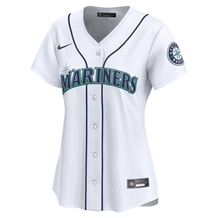 Women's Seattle Mariners Ichiro Suzuki White Home Limited Player Jersey