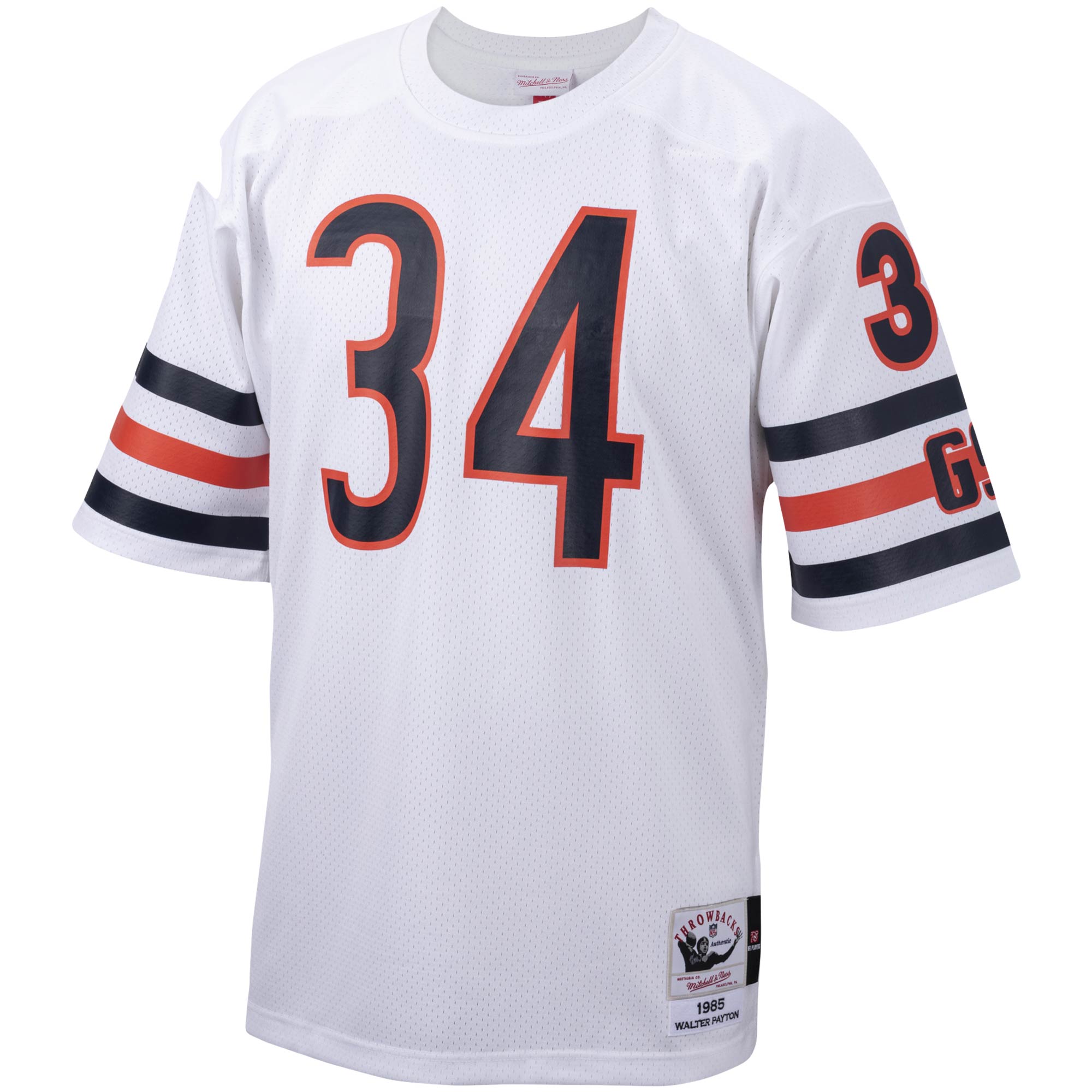 Walter Payton Chicago Bears 1985 Mitchell & Ness Authentic Throwback Retired Player Jersey - White