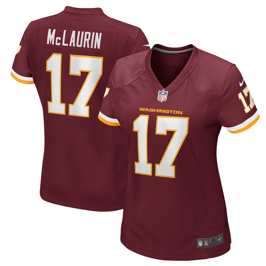 Womens Washington Football Team Terry McLaurin Burgundy Player Game Jersey