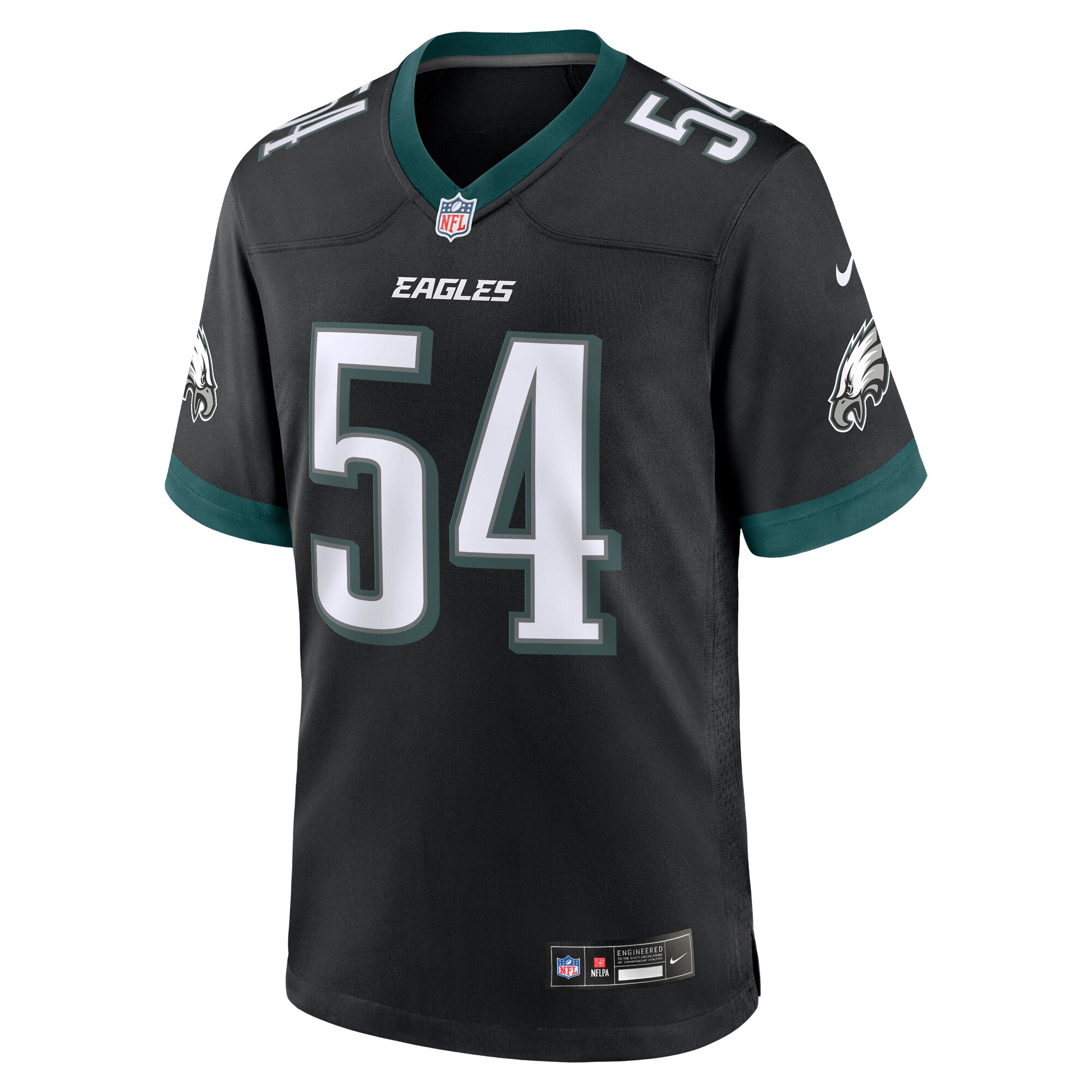 Jeremiah Trotter Jr. Philadelphia Eagles Alternate 2024 NFL Draft Game Jersey - Black