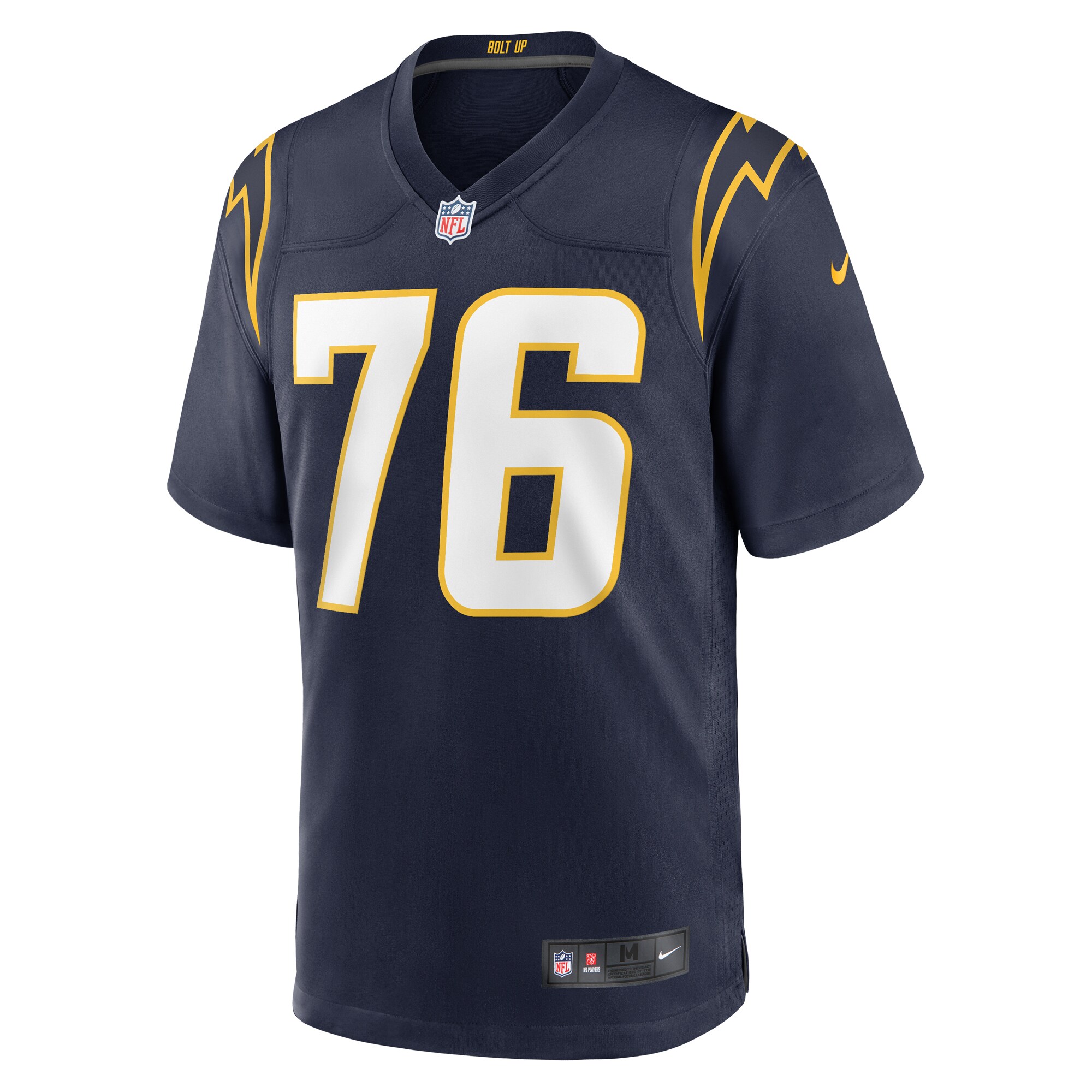 Joe Alt Los Angeles Chargers 2024 NFL Draft First Round Pick Player Game Jersey - Navy