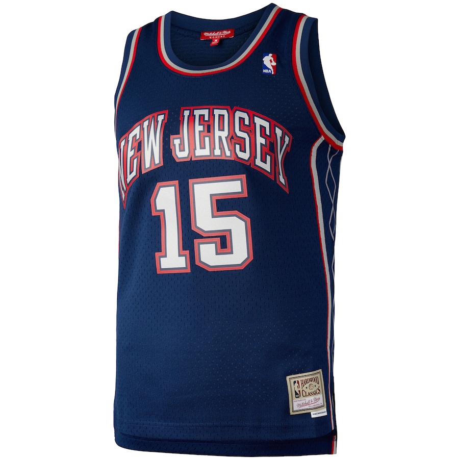 Women's New Jersey Nets Vince Carter Mitchell & Ness Navy Hardwood Classics 2006 Swingman Jersey