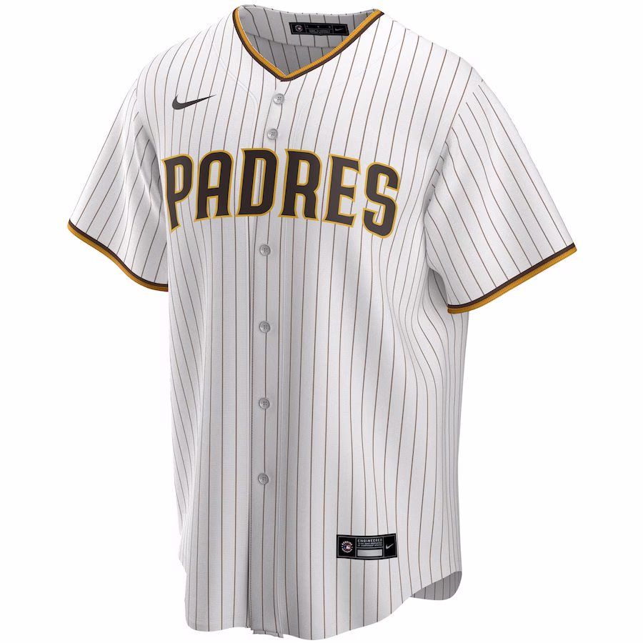 Men's San Diego Padres Manny Machado Nike White Alternate Replica Player Jersey