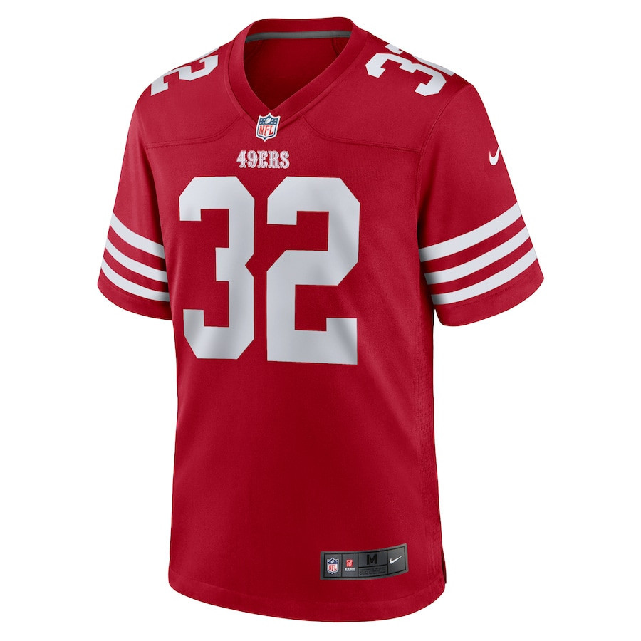 Patrick Taylor Jr. 32 San Francisco 49ers Team Game Men Jersey - Scarlet