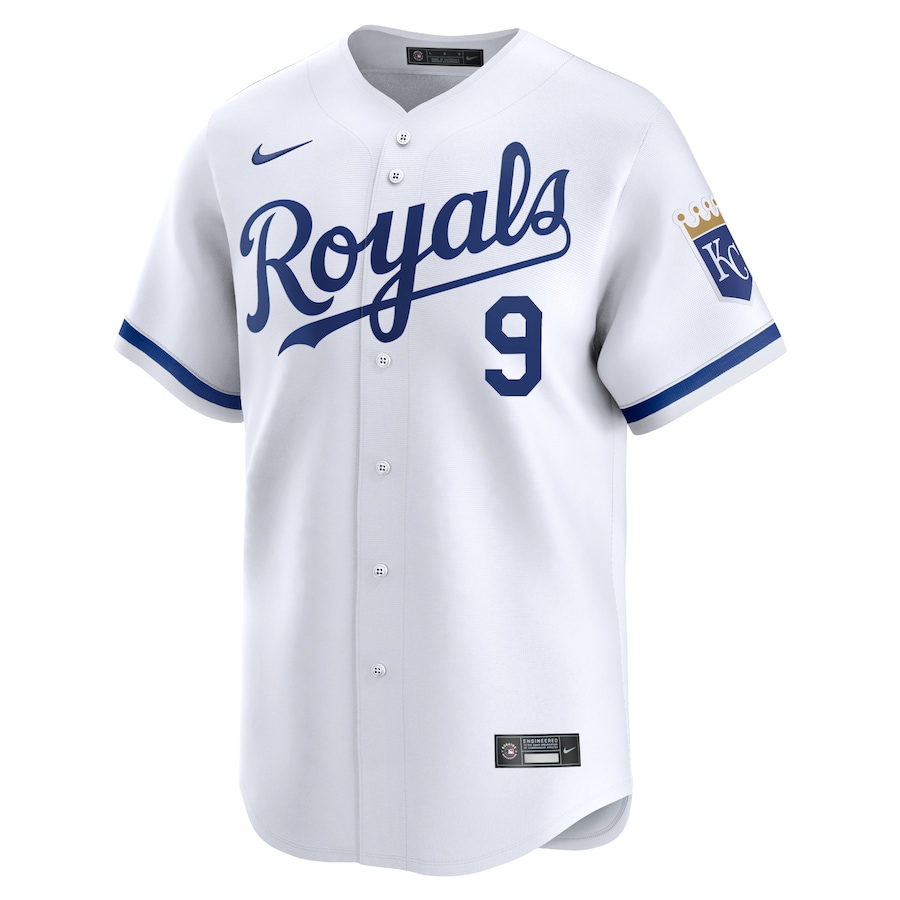 Men's Kansas City Royals Vinnie Pasquantino White Home Limited Player Jersey