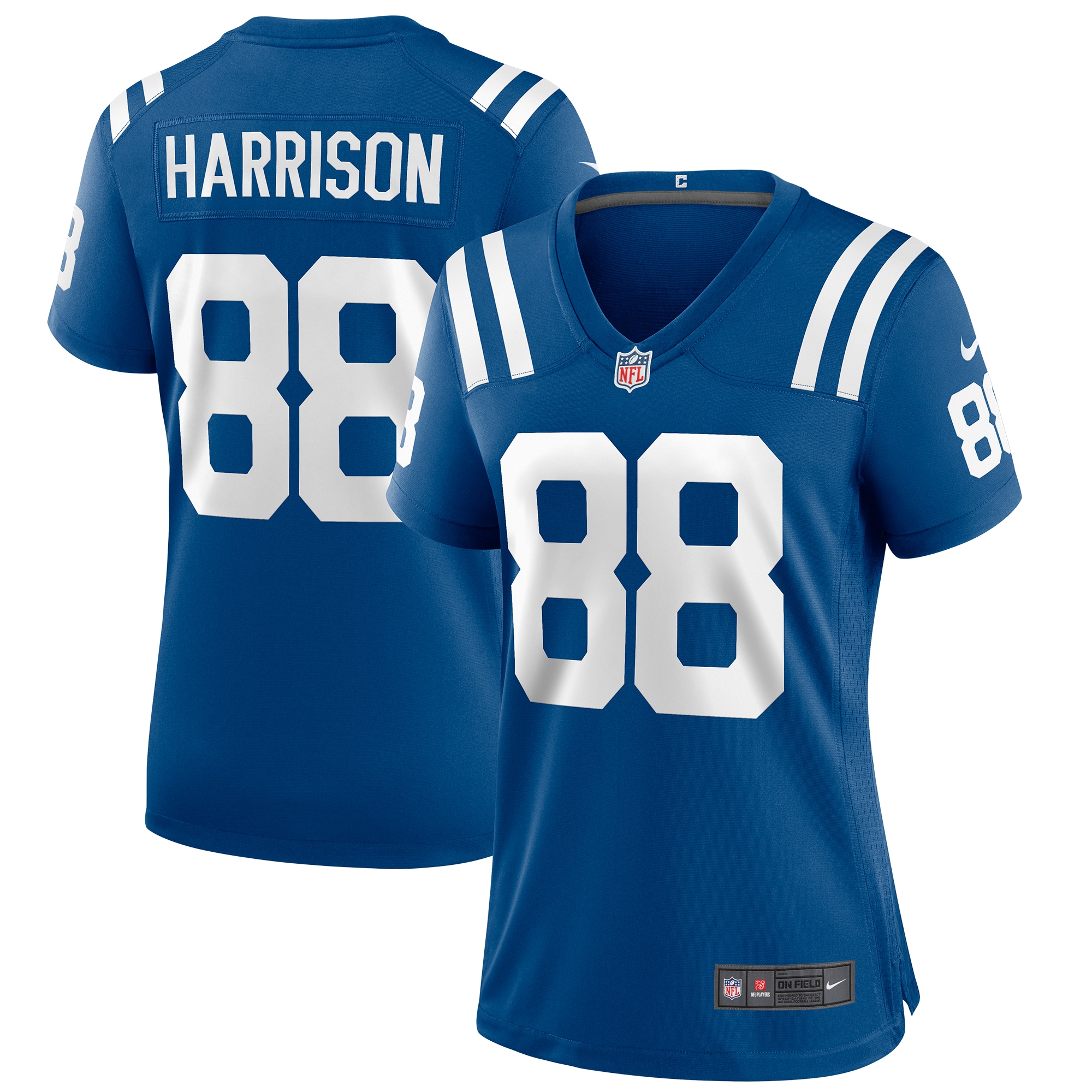 Marvin Harrison Indianapolis Colts Women's Game Retired Player Jersey - Royal