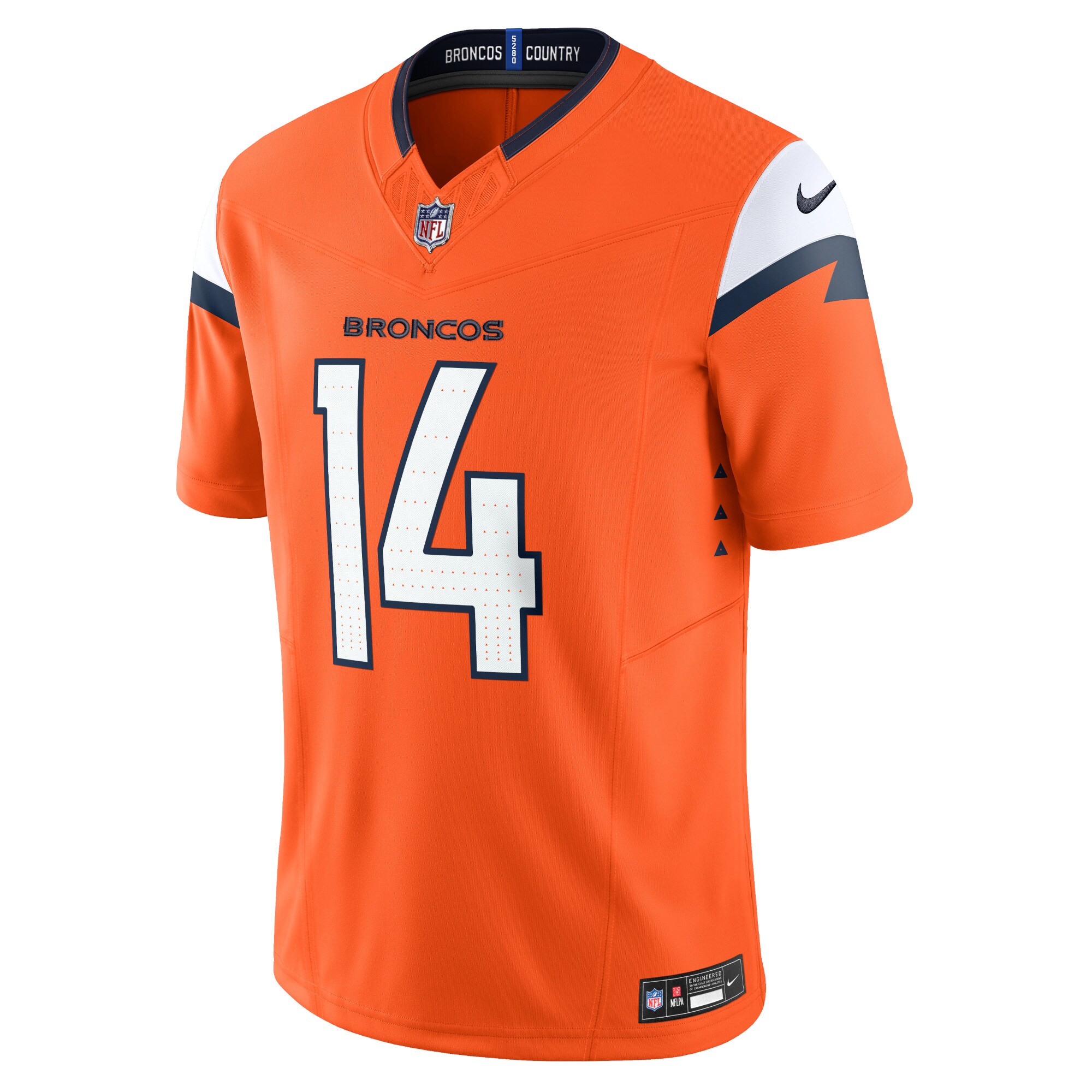 Courtland Sutton Denver Broncos Vapor F.U.S.E. Limited Jersey - Orange