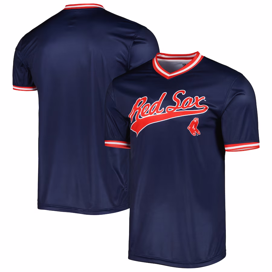 Women's Boston Red Sox Stitches Navy Cooperstown Collection Team Jersey