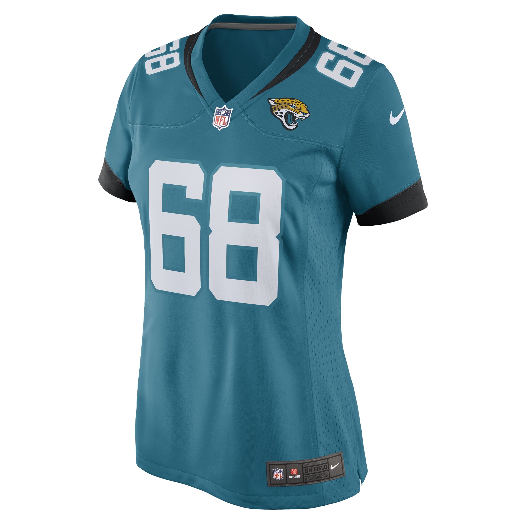Brandon Scherff Jacksonville Jaguars Women's Game Player Jersey - Teal