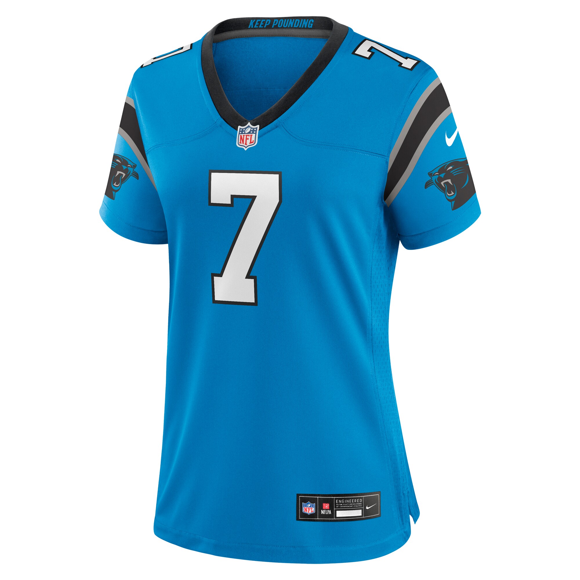 Jadeveon Clowney Carolina Panthers Women's Alternate Game Jersey - Blue