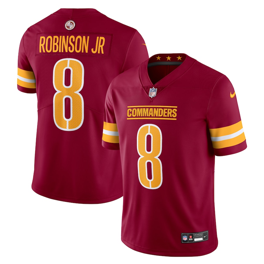 Mens Washington Commanders Brian Robinson Jr. Burgundy Vapor Untouchable Limited Jersey