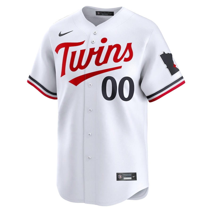 Men's Minnesota Twins White Home Limited Pick-A-Player Retired Roster Jersey