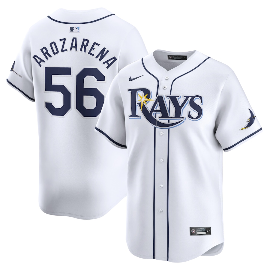 Men's Tampa Bay Rays Randy Arozarena White Home Limited Player Jersey