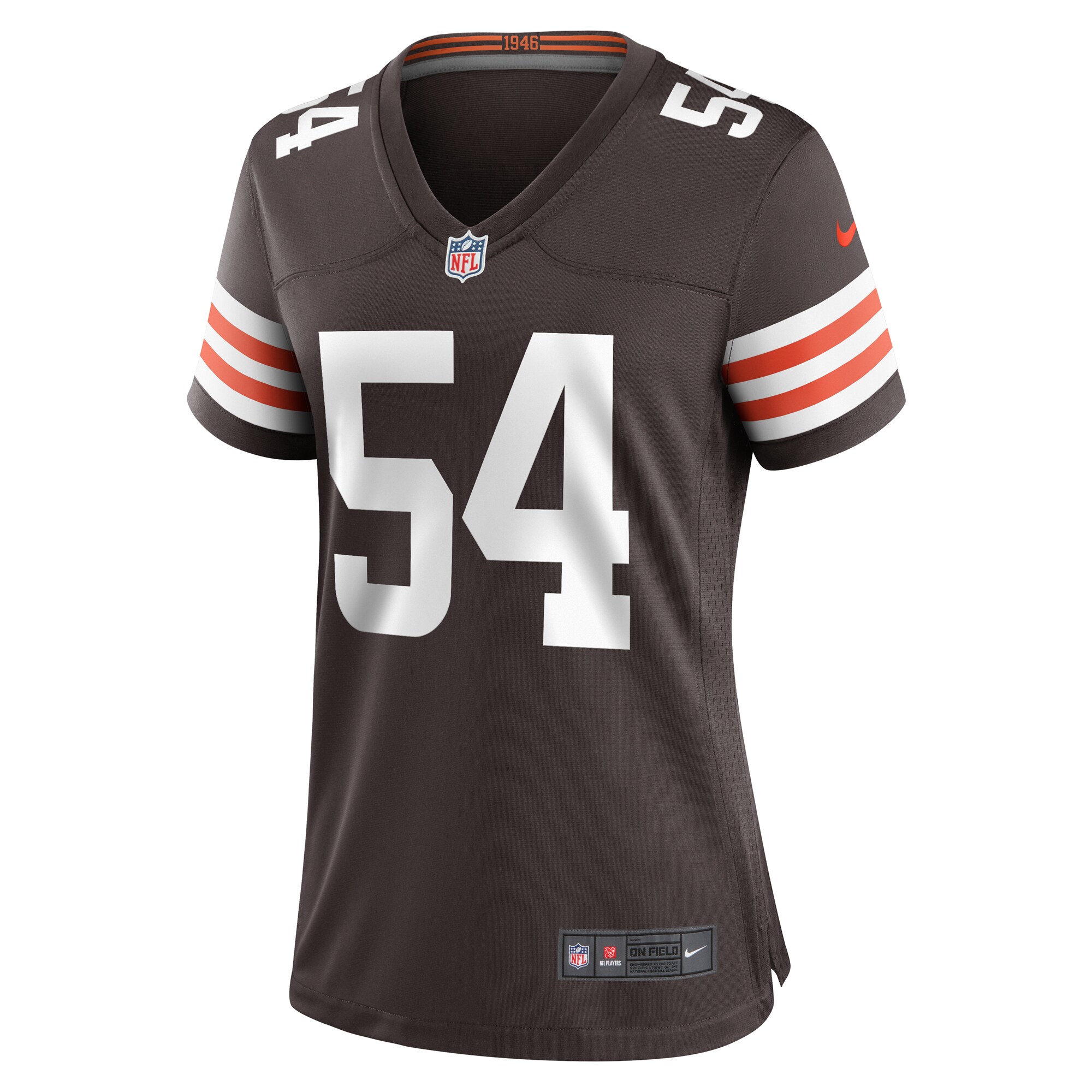Ogbonnia Okoronkwo Cleveland Browns Women's Game Player Jersey - Brown