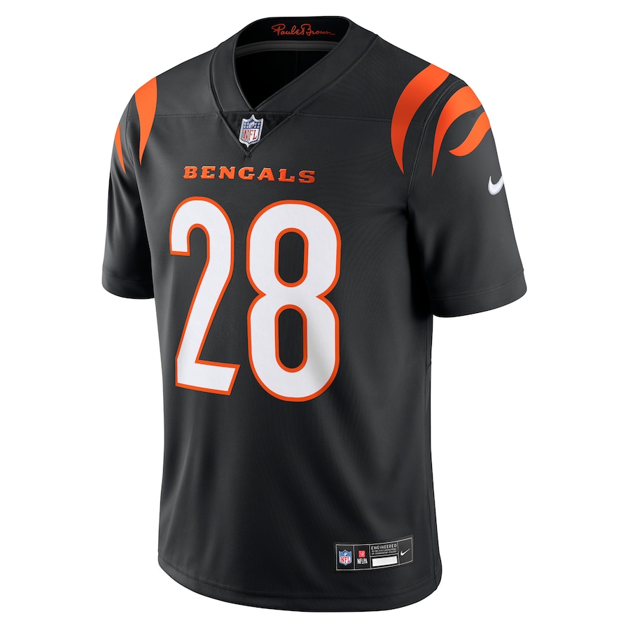 Mens Cincinnati Bengals Joe Mixon Black Vapor Untouchable Limited Jersey