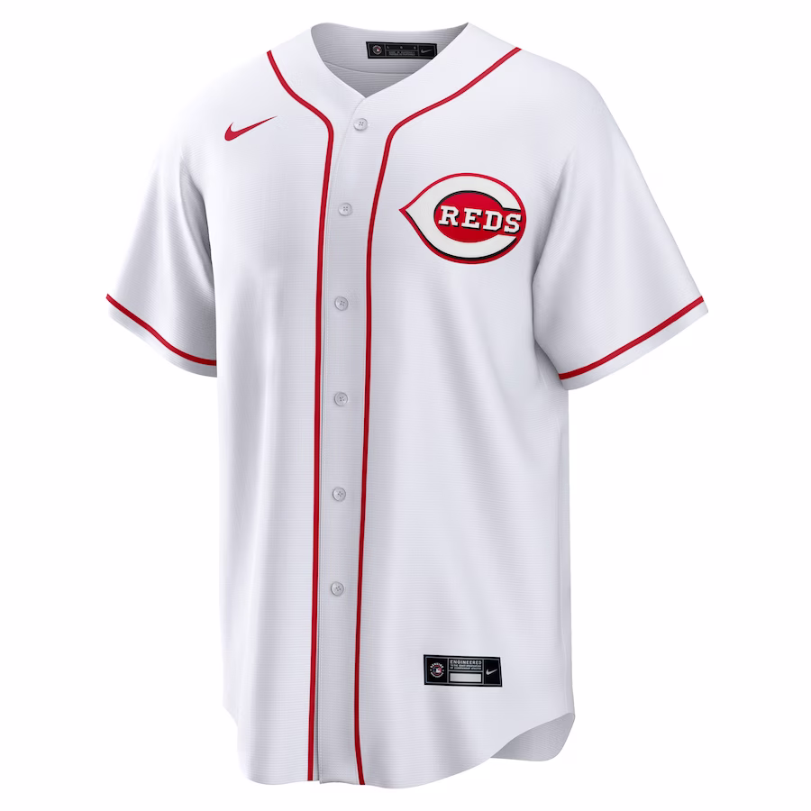 Women's Cincinnati Reds Elly De La Cruz Nike White Home Replica Jersey