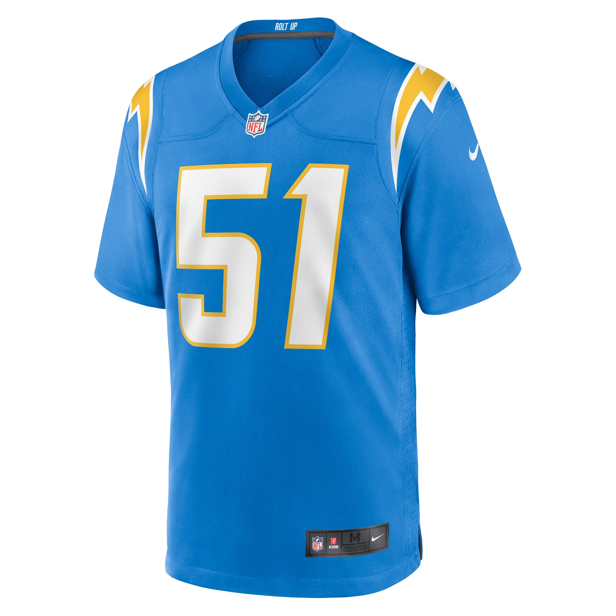 Sebastian Joseph-Day Los Angeles Chargers Game Player Jersey - Powder Blue