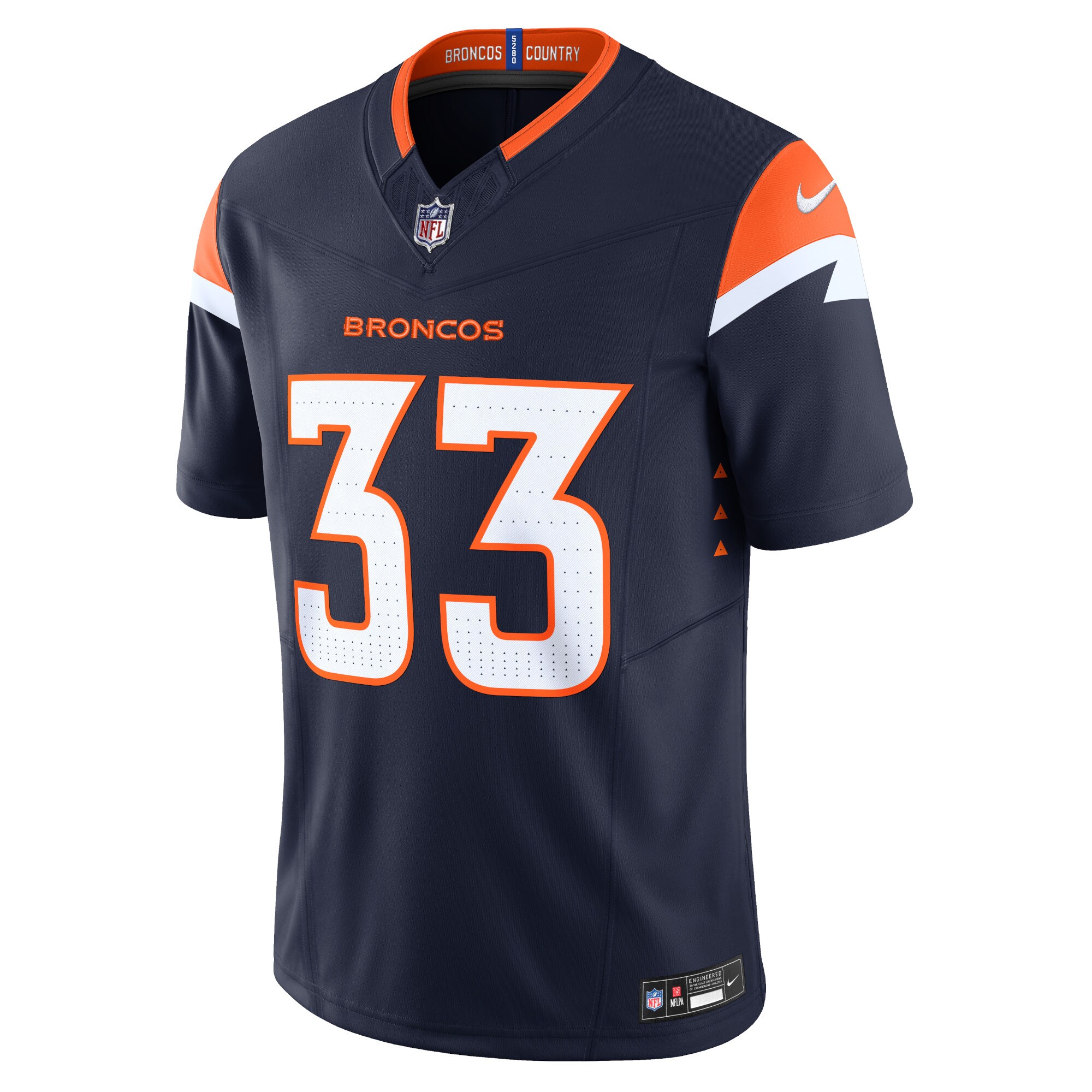 Javonte Williams Denver Broncos Alternate Vapor F.U.S.E. Limited Jersey - Navy