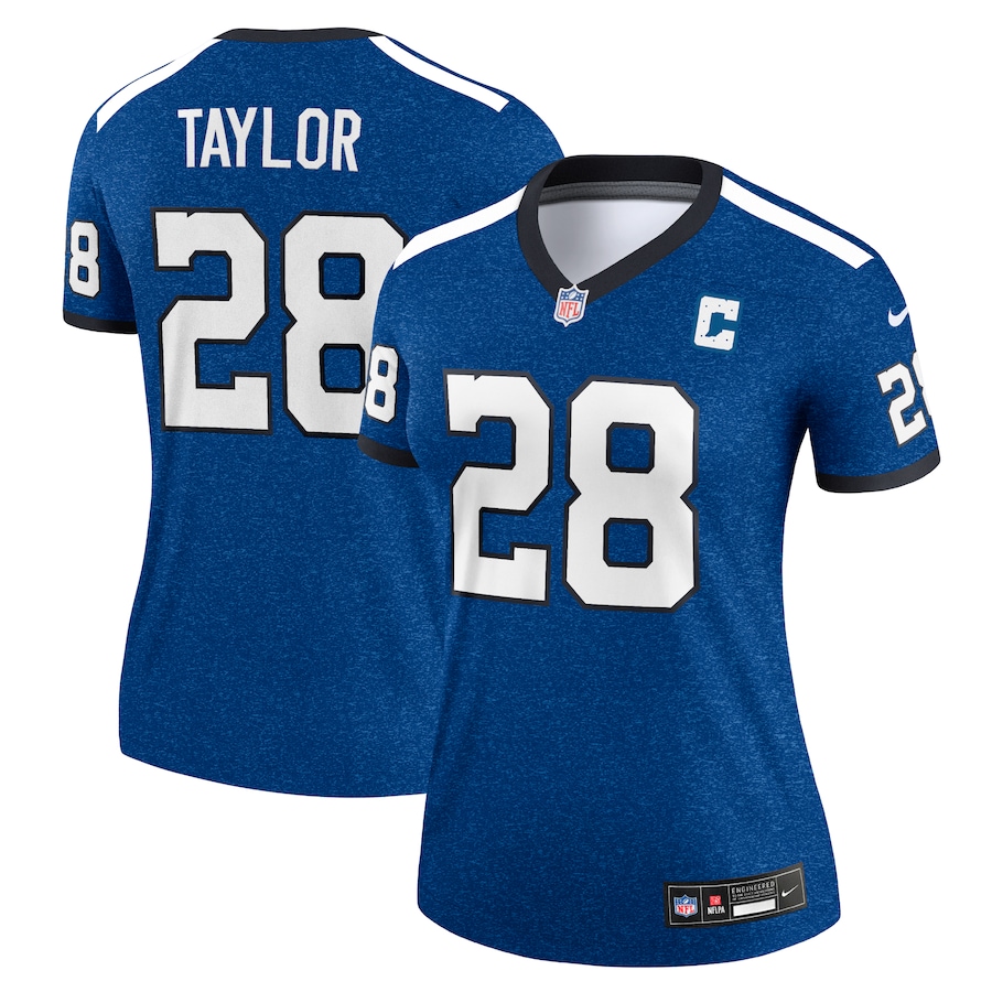 Womens Indianapolis Colts Jonathan Taylor Royal Alternate Legend Jersey
