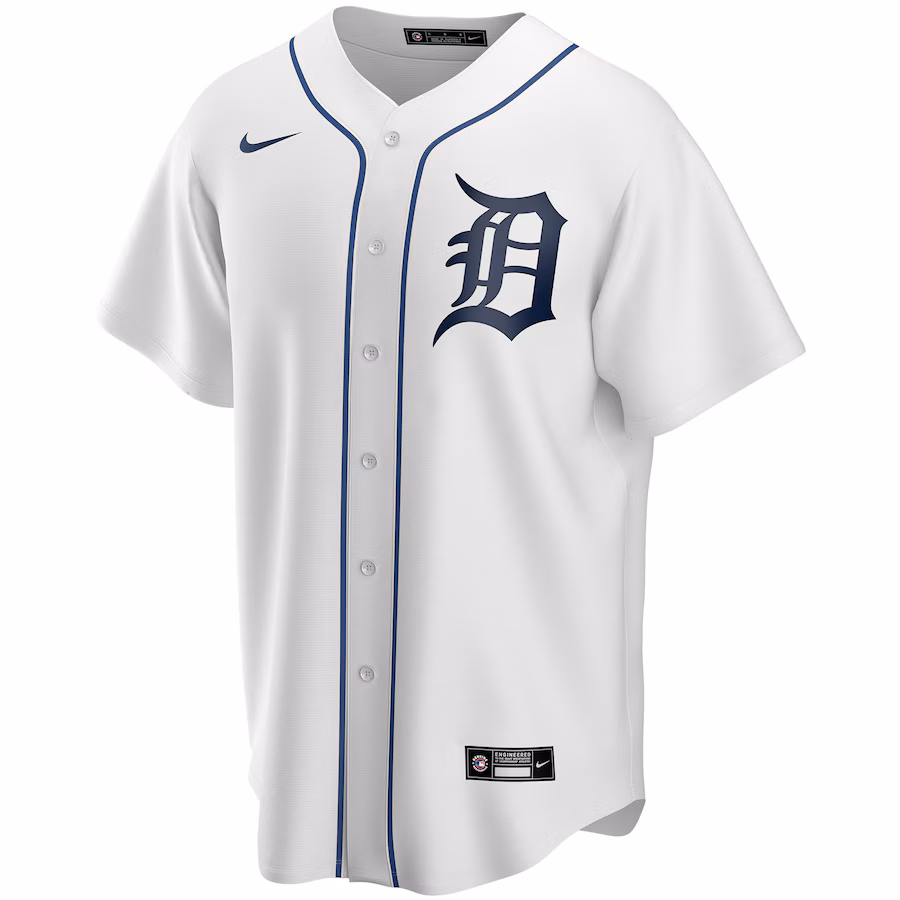 Youth Detroit Tigers Nike White Home Pick-A-Player Retired Roster Replica Jersey