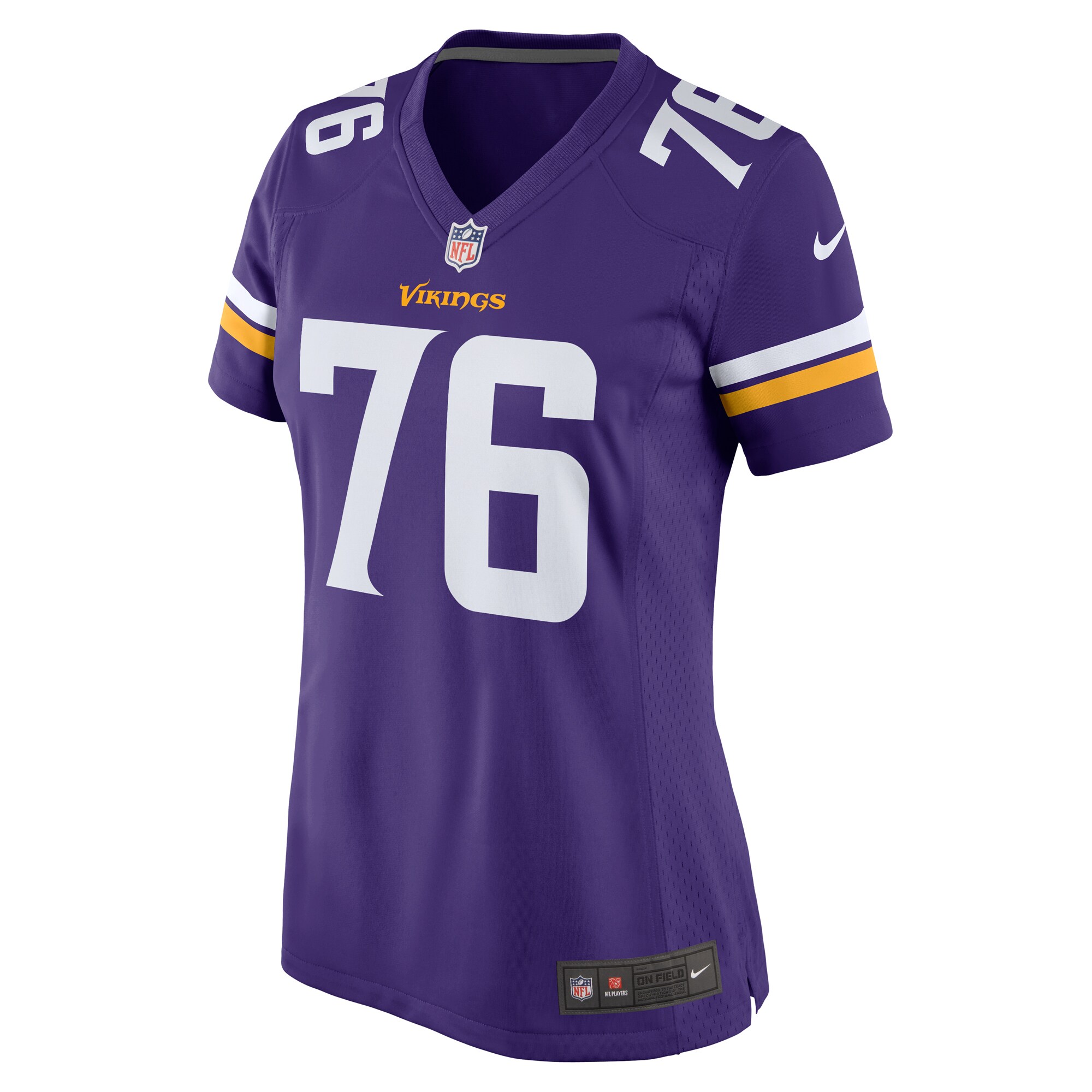 David Quessenberry Minnesota Vikings Women's Team Game Jersey - Purple