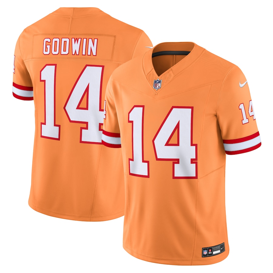 Mens Tampa Bay Buccaneers Chris Godwin Orange Vapor F.U.S.E. Limited Jersey