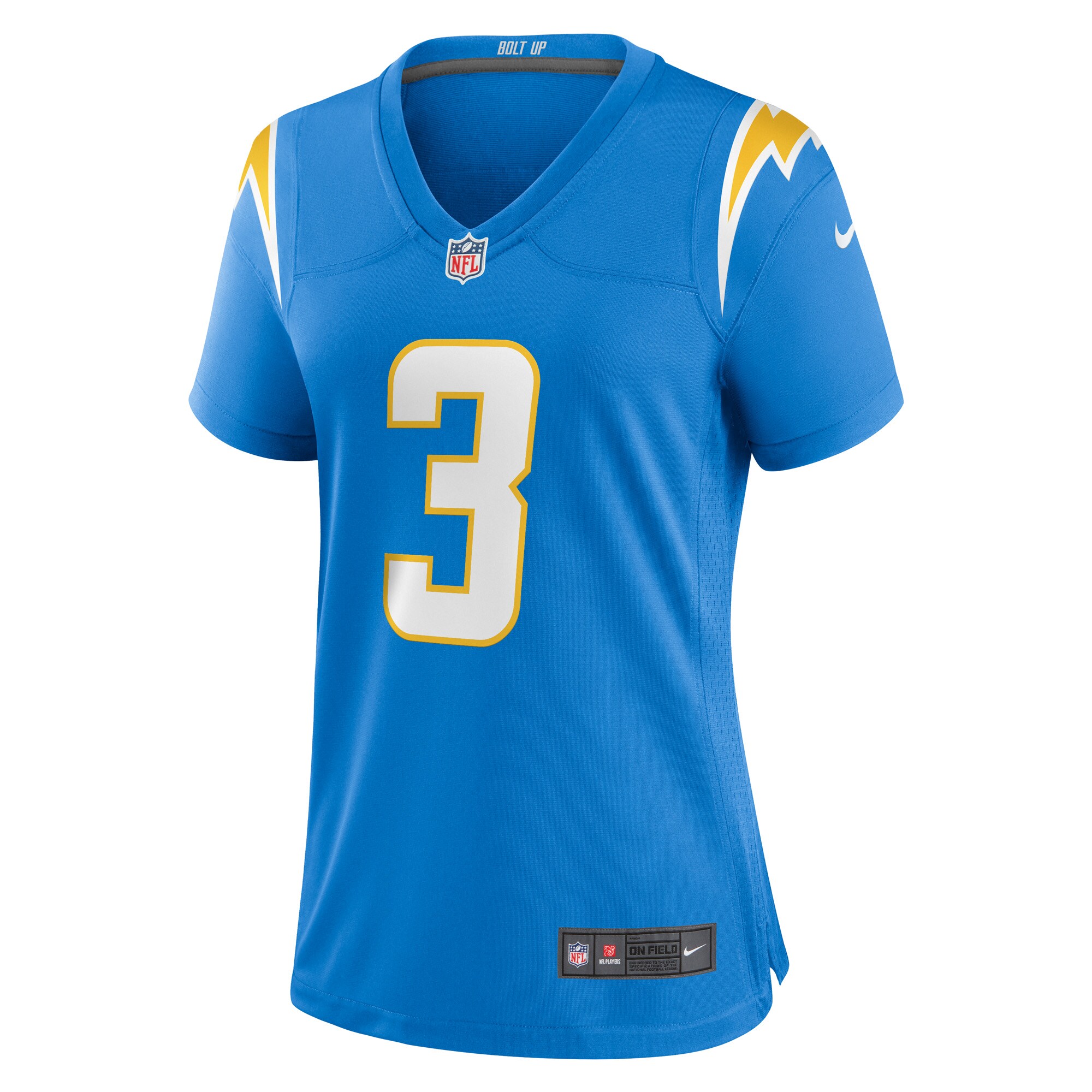Derwin James Jr. Los Angeles Chargers Women's Player Jersey - Powder Blue
