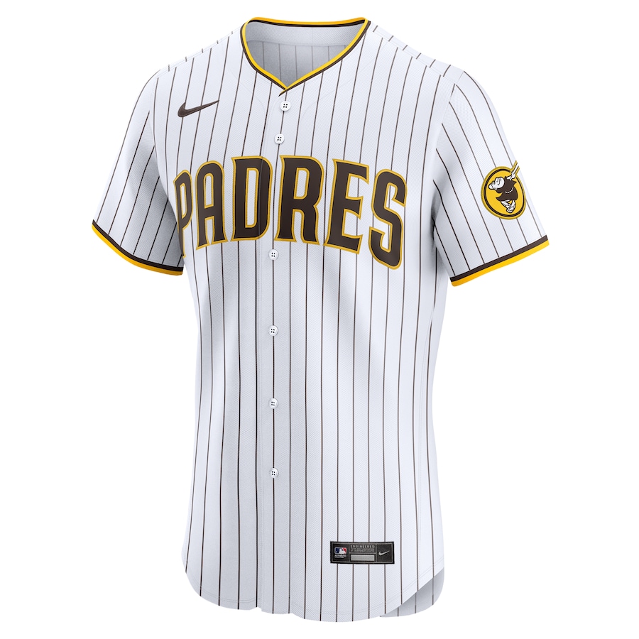 Men's San Diego Padres White Home Elite Pick-A-Player Retired Roster Jersey