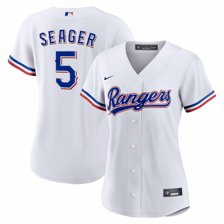 Youth Texas Rangers Corey Seager Nike White Home Replica Player Jersey