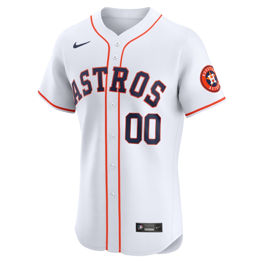 Men's Houston Astros White Home Elite Pick-A-Player Retired Roster Jersey