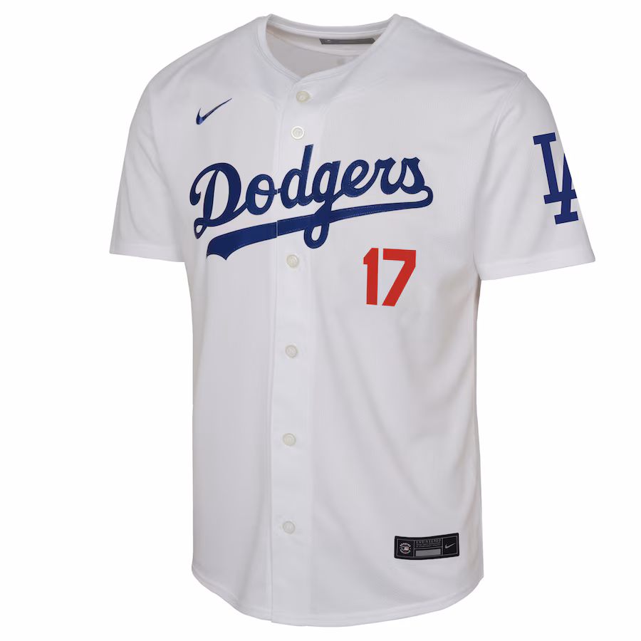 Youth Los Angeles Dodgers Shohei Ohtani Nike White Home Limited Player Jersey