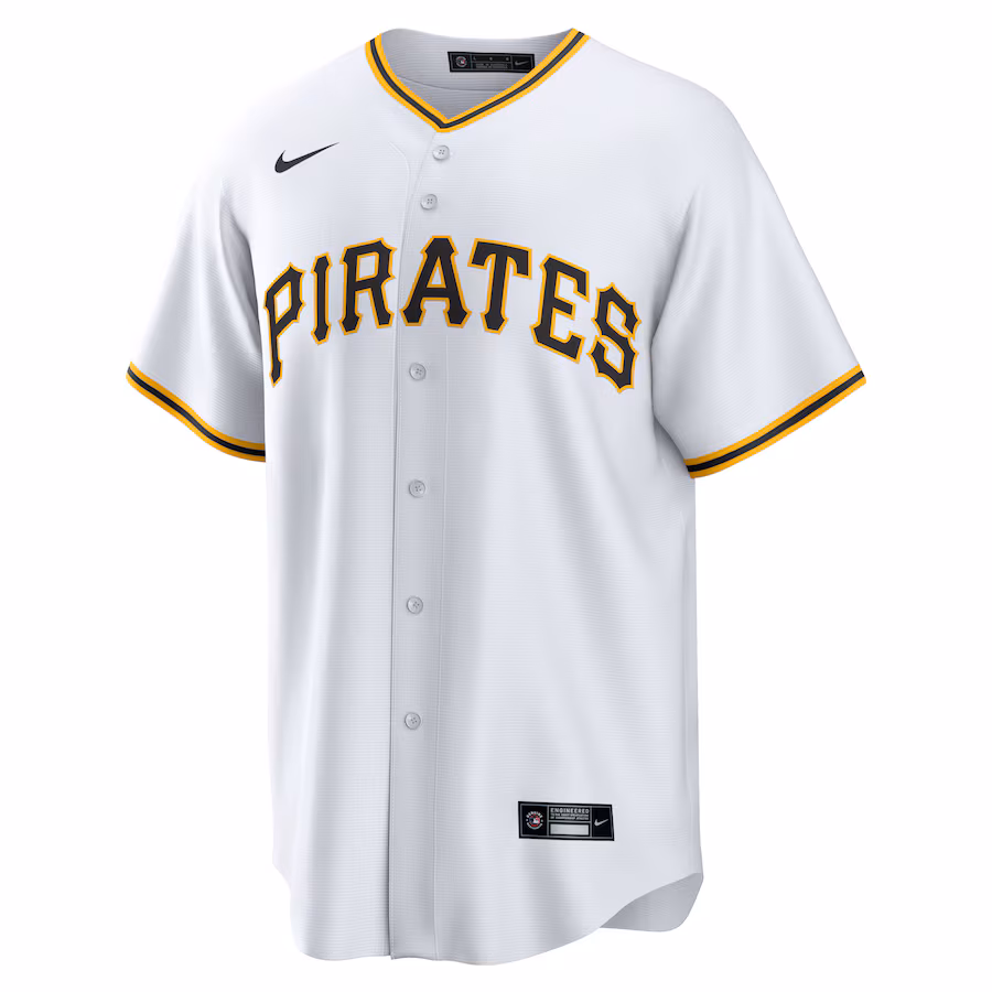 Women's Pittsburgh Pirates Jack Suwinski Nike White Home Replica Jersey