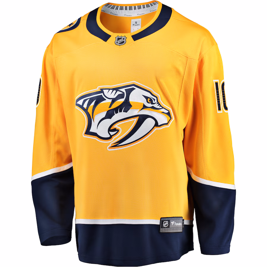 Colton Sissons Nashville Predators Fanatics Breakaway Player Jersey - Gold