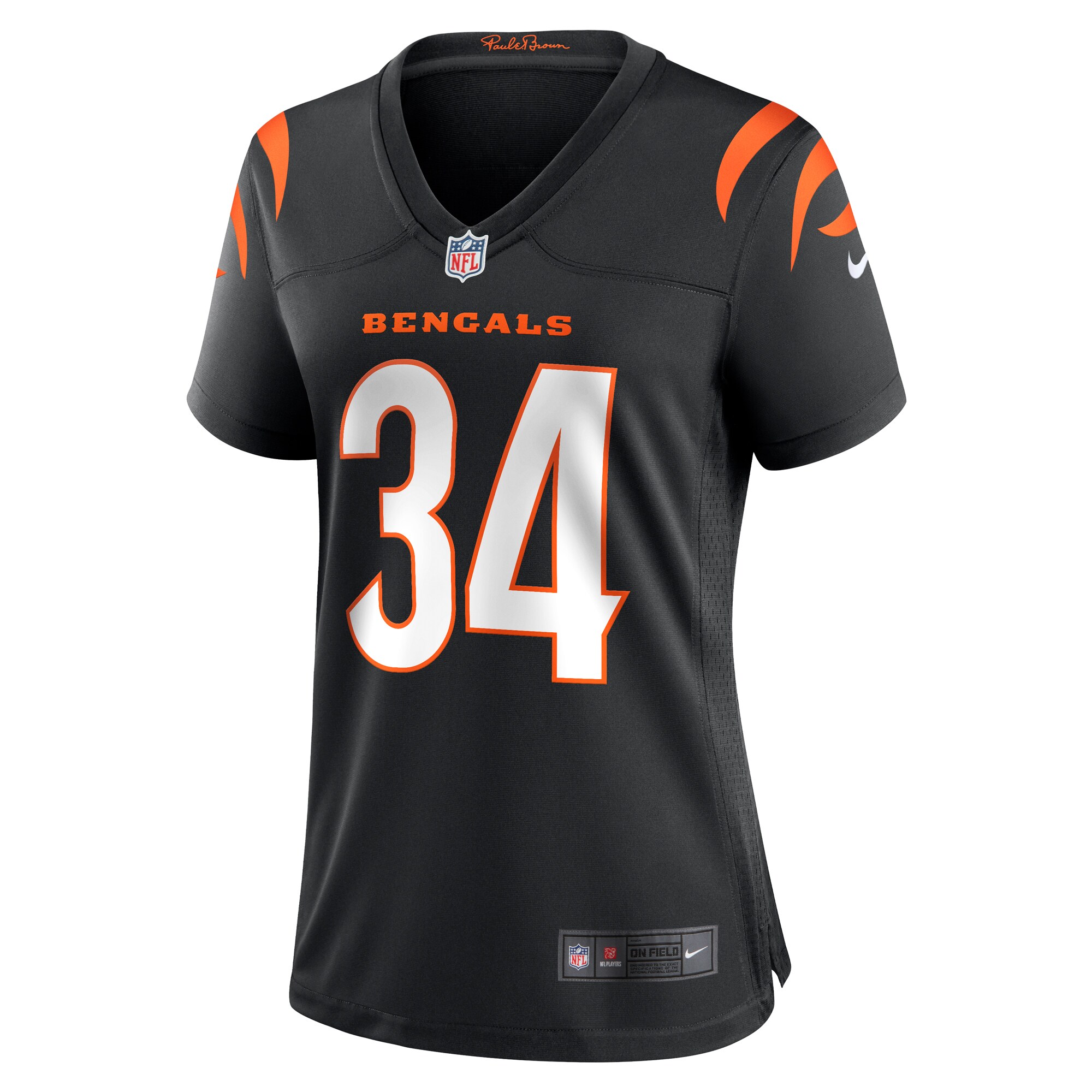 Demetric Felton Jr. Cincinnati Bengals Women's Team Game Jersey - Black