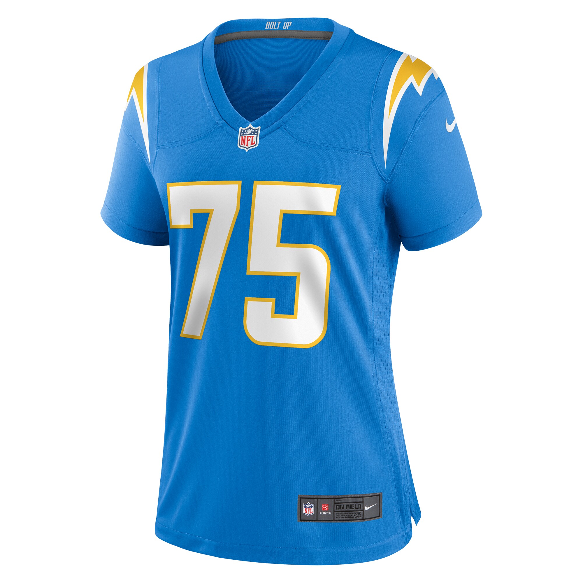 Bradley Bozeman Los Angeles Chargers Women's Game Jersey - Powder Blue