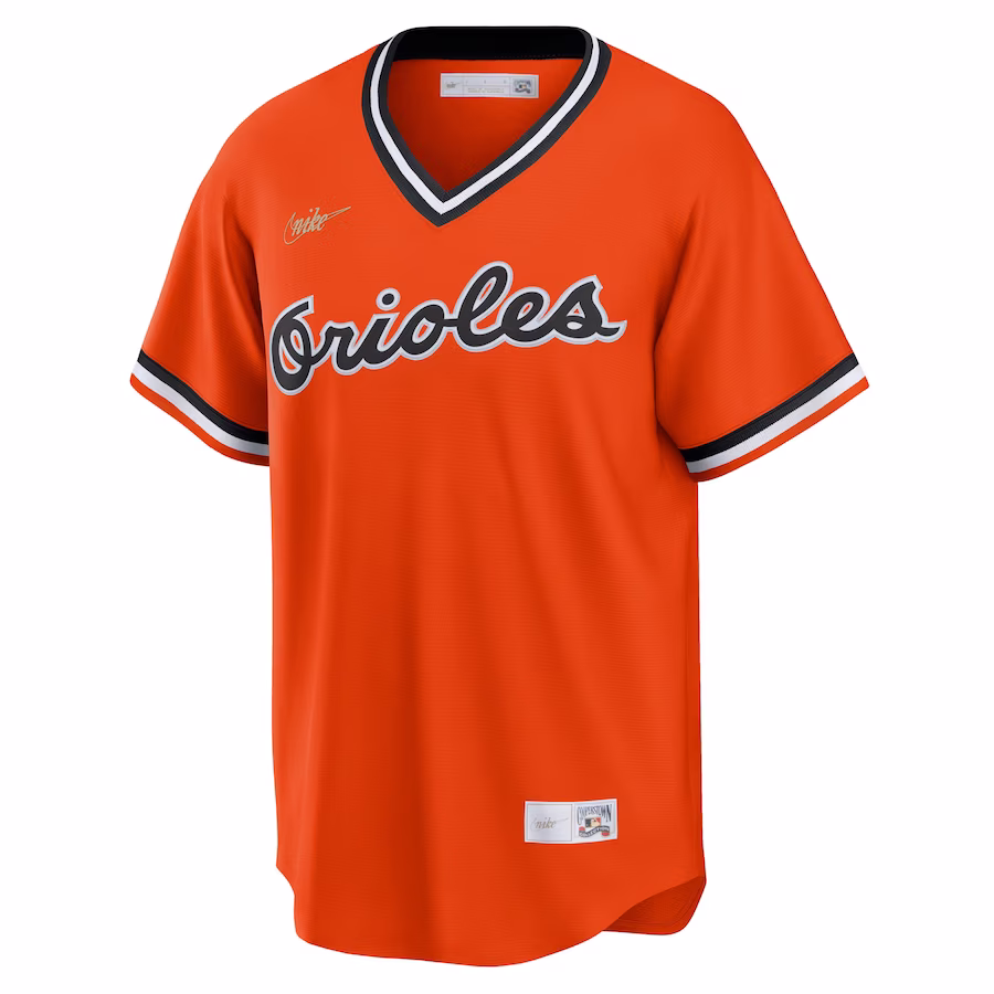 Youth Baltimore Orioles Nike Orange Alternate Cooperstown Collection Team Jersey