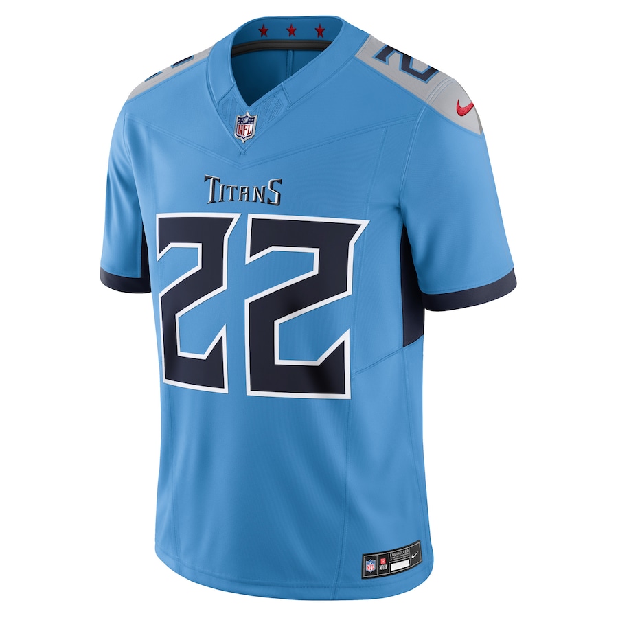 Mens Tennessee Titans Derrick Henry Light Blue Vapor F.U.S.E. Limited Jersey