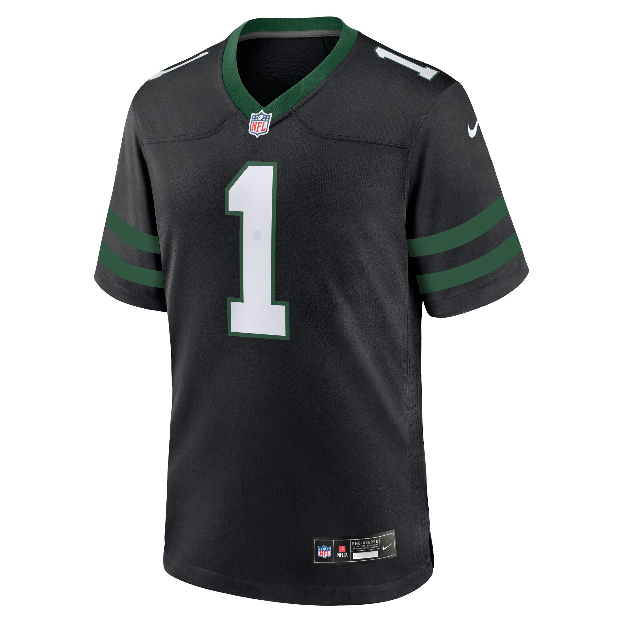 Ahmad Sauce Gardner New York Jets Alternate Game Jersey - Legacy Black
