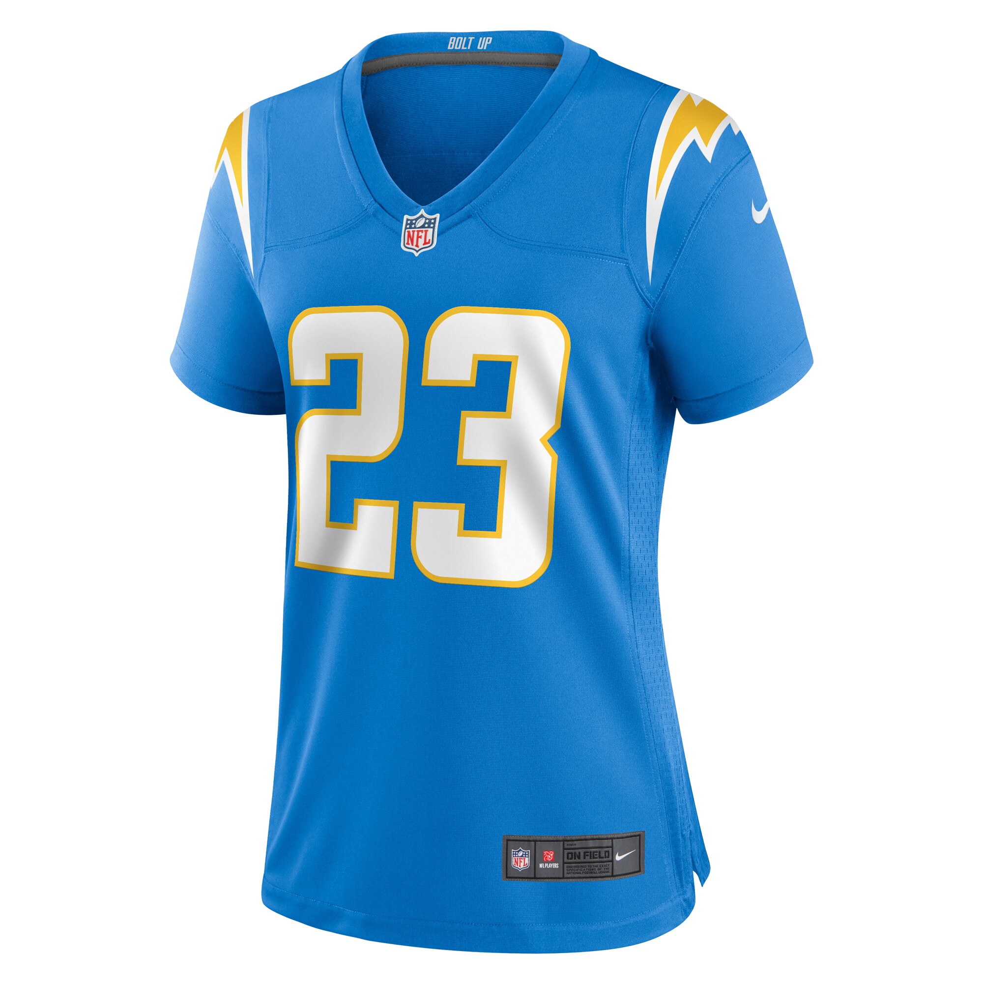 Matt Hankins Los Angeles Chargers Women's Team Game Jersey - Powder Blue